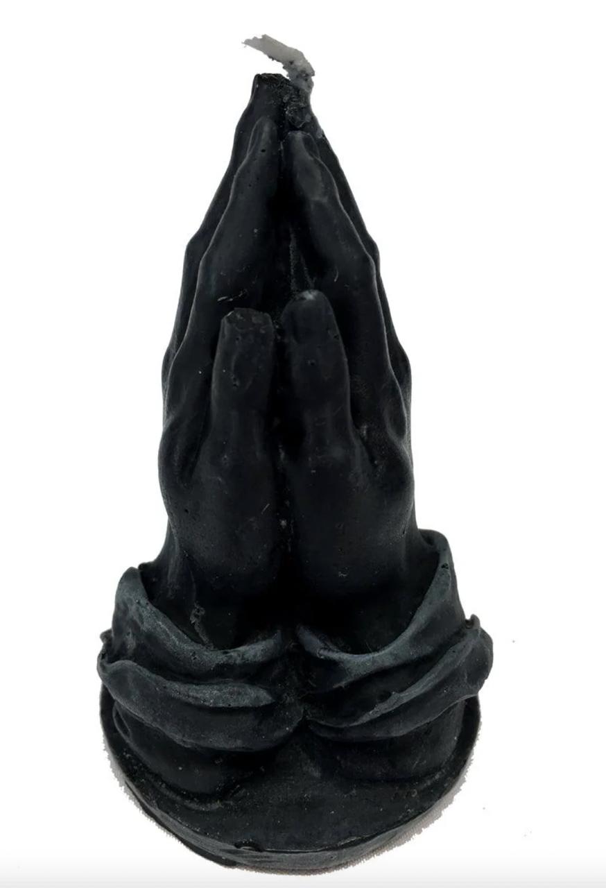 'BLACK PRAYING HANDS'