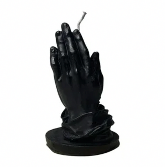 'BLACK PRAYING HANDS'